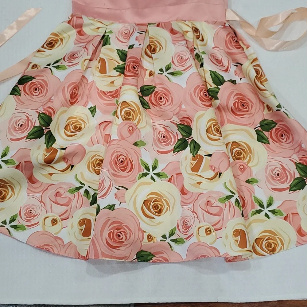 Girls floral dress size m - Picture 2 of 11